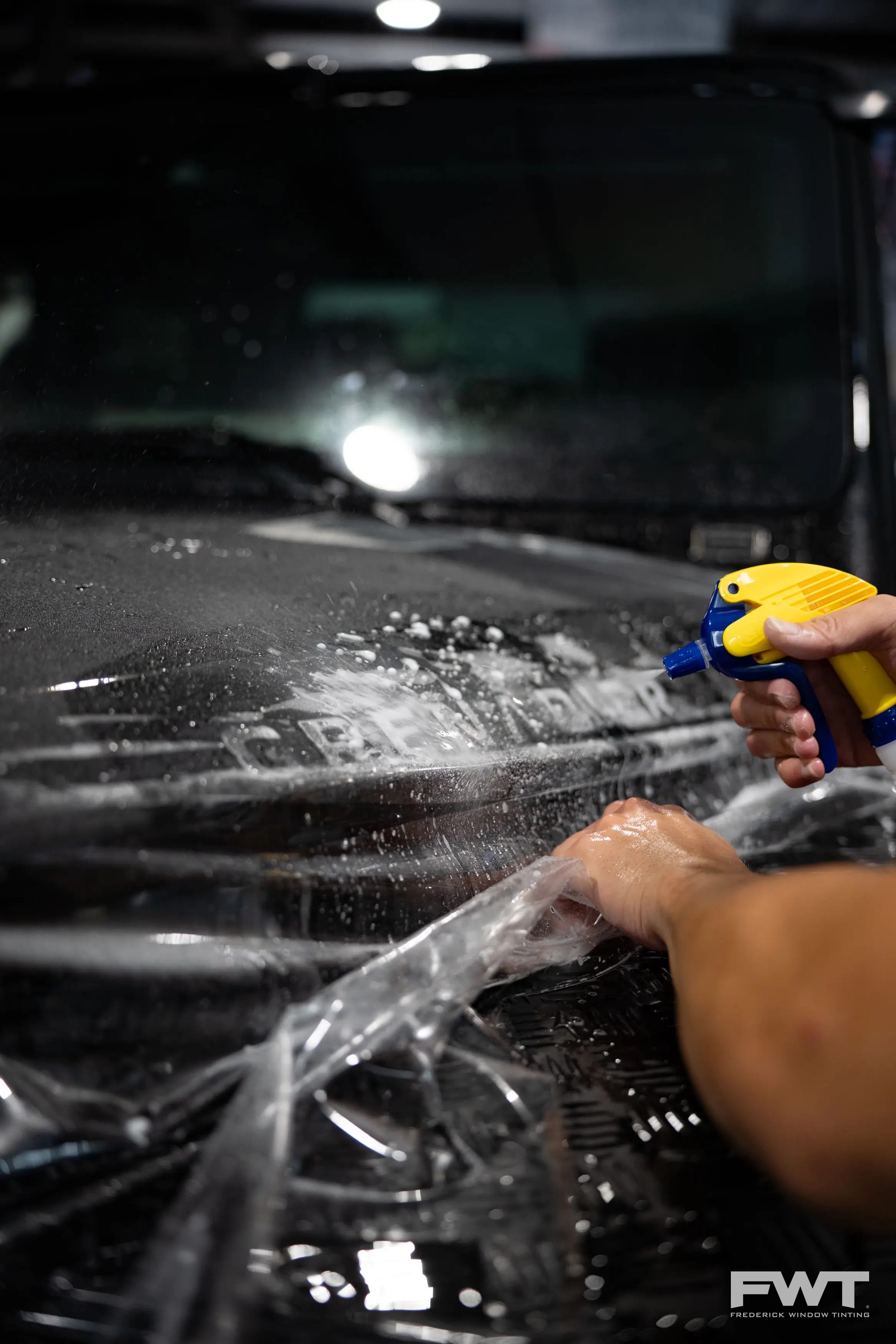 Automotive Window Tinting on a 2026 Ineos Grenadier in Frederick, Maryland