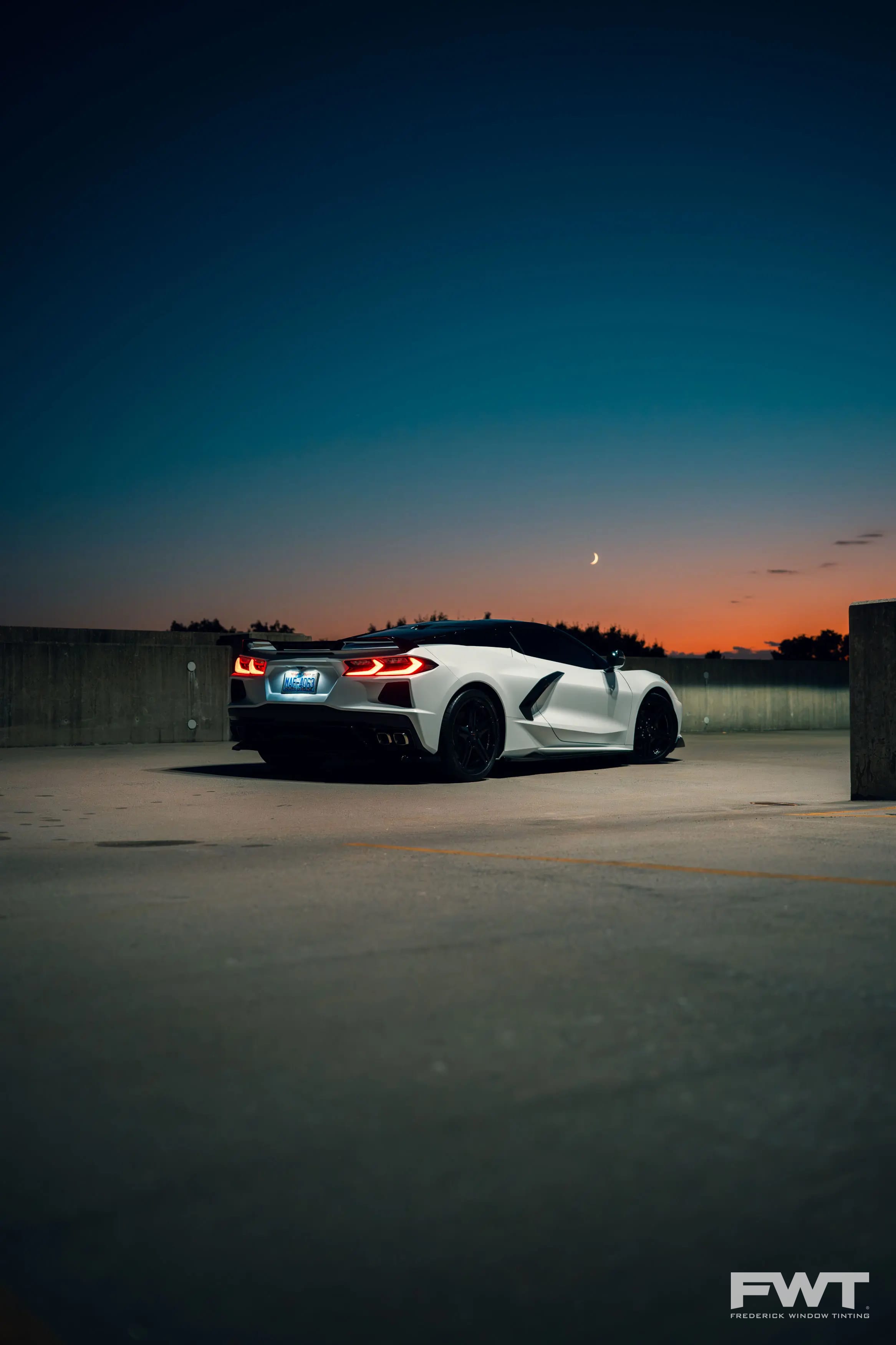 Paint Protection Film on a 2025 Chevrolet Corvette Coupe Stingray in Frederick, Maryland