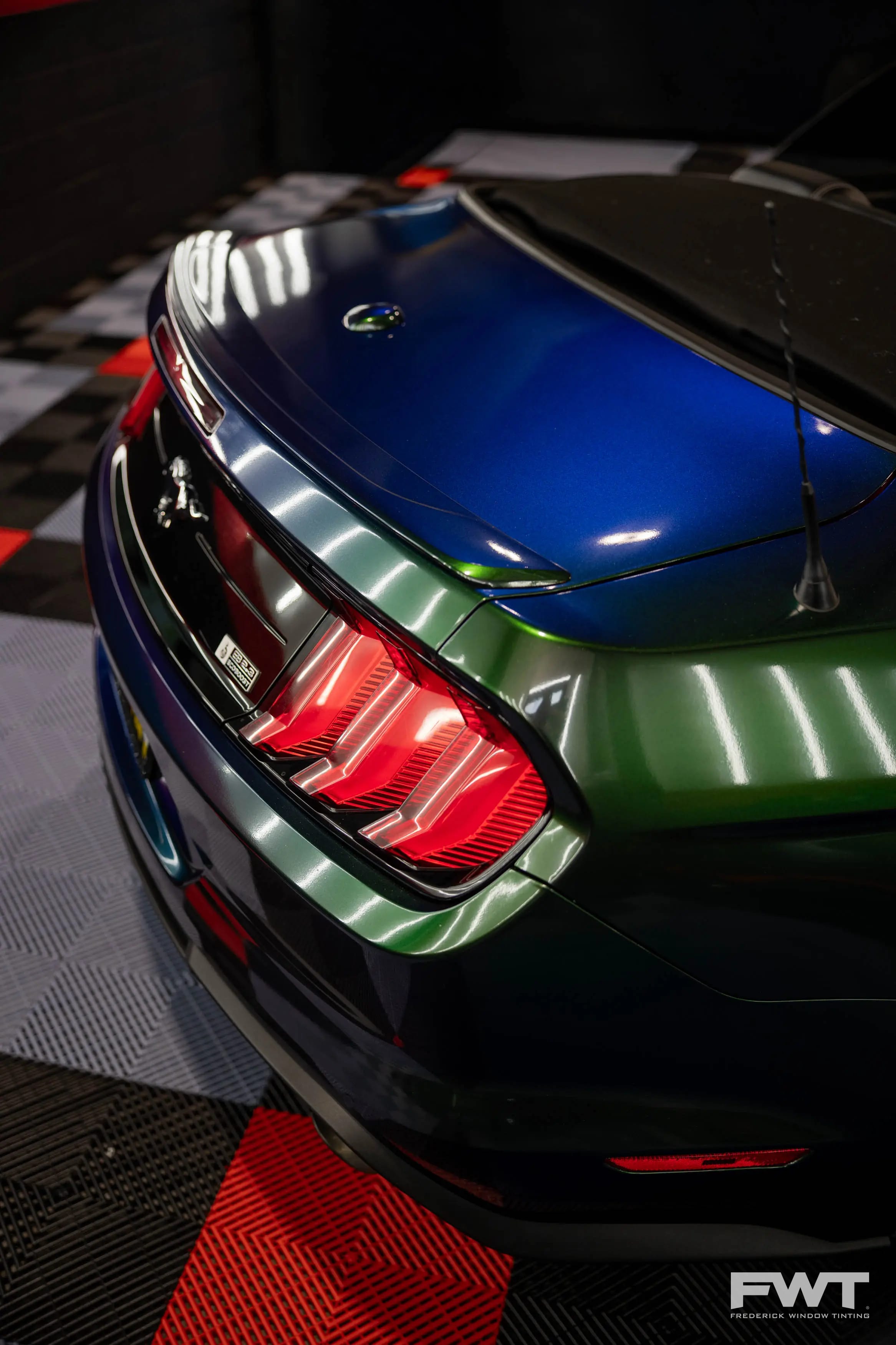 Color Change Wraps on a 2019 Ford Mustang Convertible in Frederick, Maryland