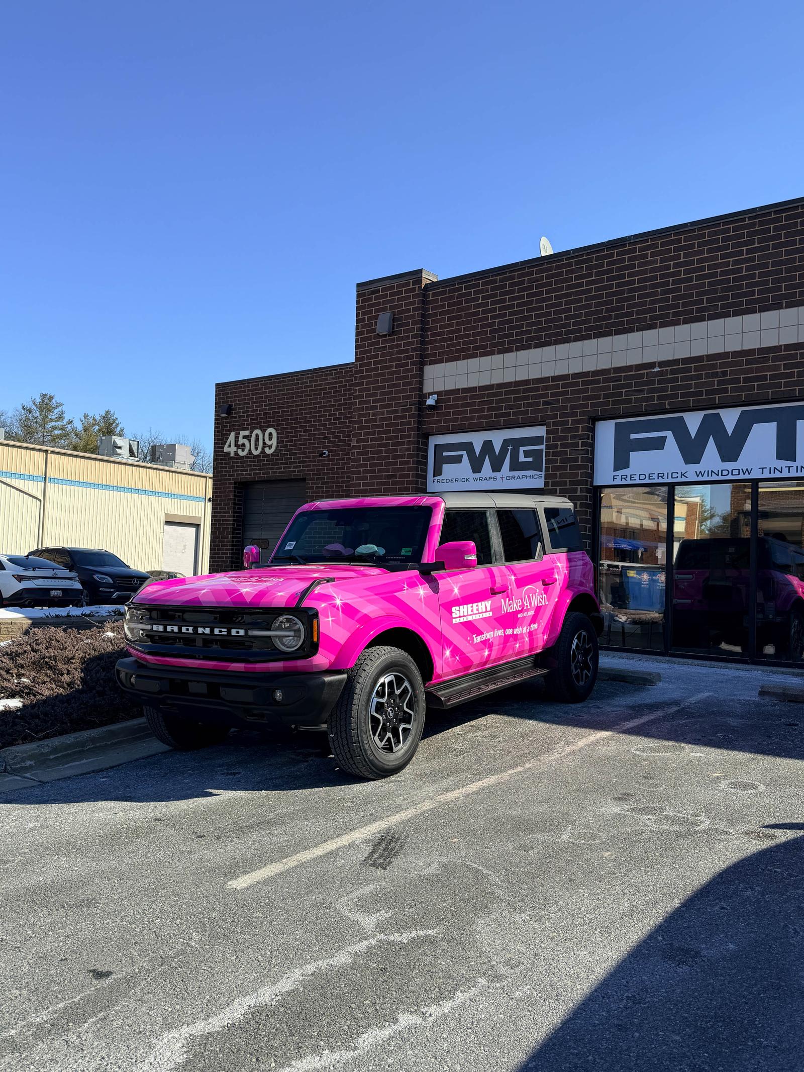 Recent work by Frederick Window Tinting