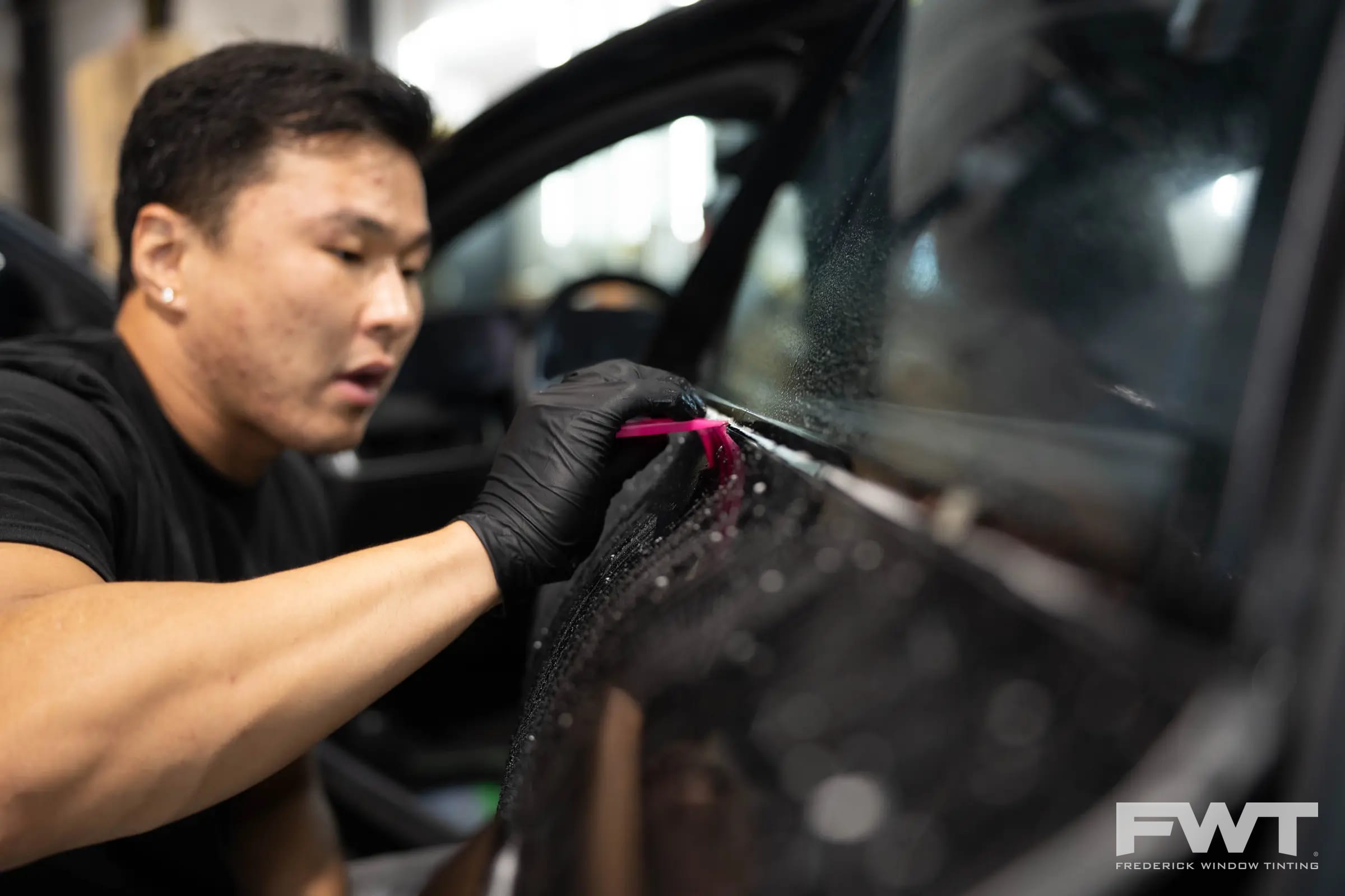 Paint Protection Film on a 2025 Lucid Air Grand Touring in Frederick, Maryland