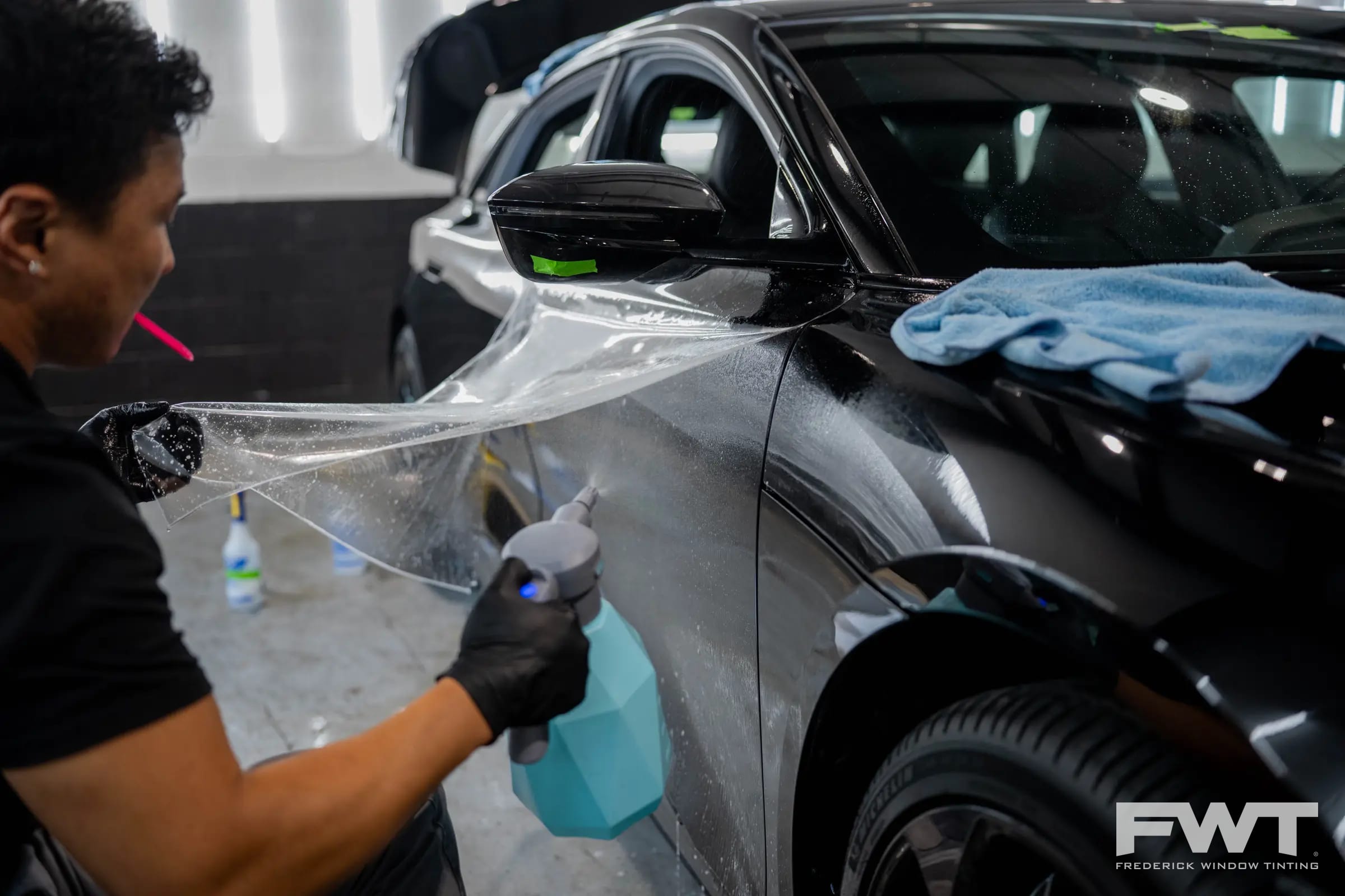 Paint Protection Film on a 2025 Lucid Air Grand Touring in Frederick, Maryland
