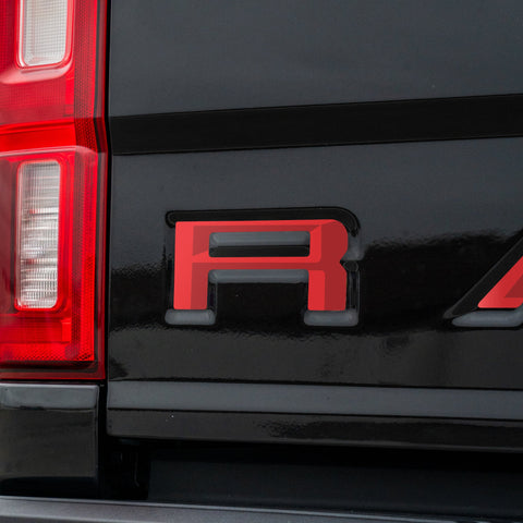 Ford Ranger Vinyl Inlay Tailgate  Letters | Trim Color Designs | '19-'23