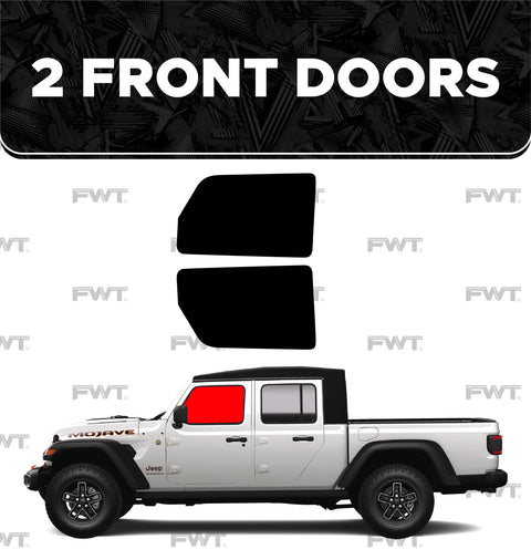 2 Front Doors w/o Quarter Windows | Window Tinting Gift Certificate