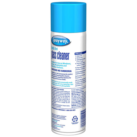 Sprayway Glass Cleaner 19 oz - Window Tint After Care