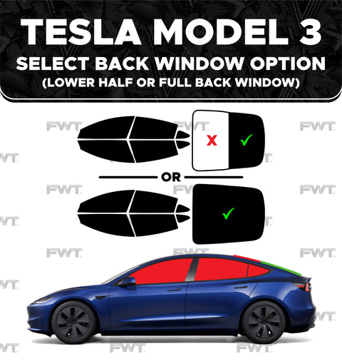 Tesla Model 3 | Window Tinting Gift Certificate