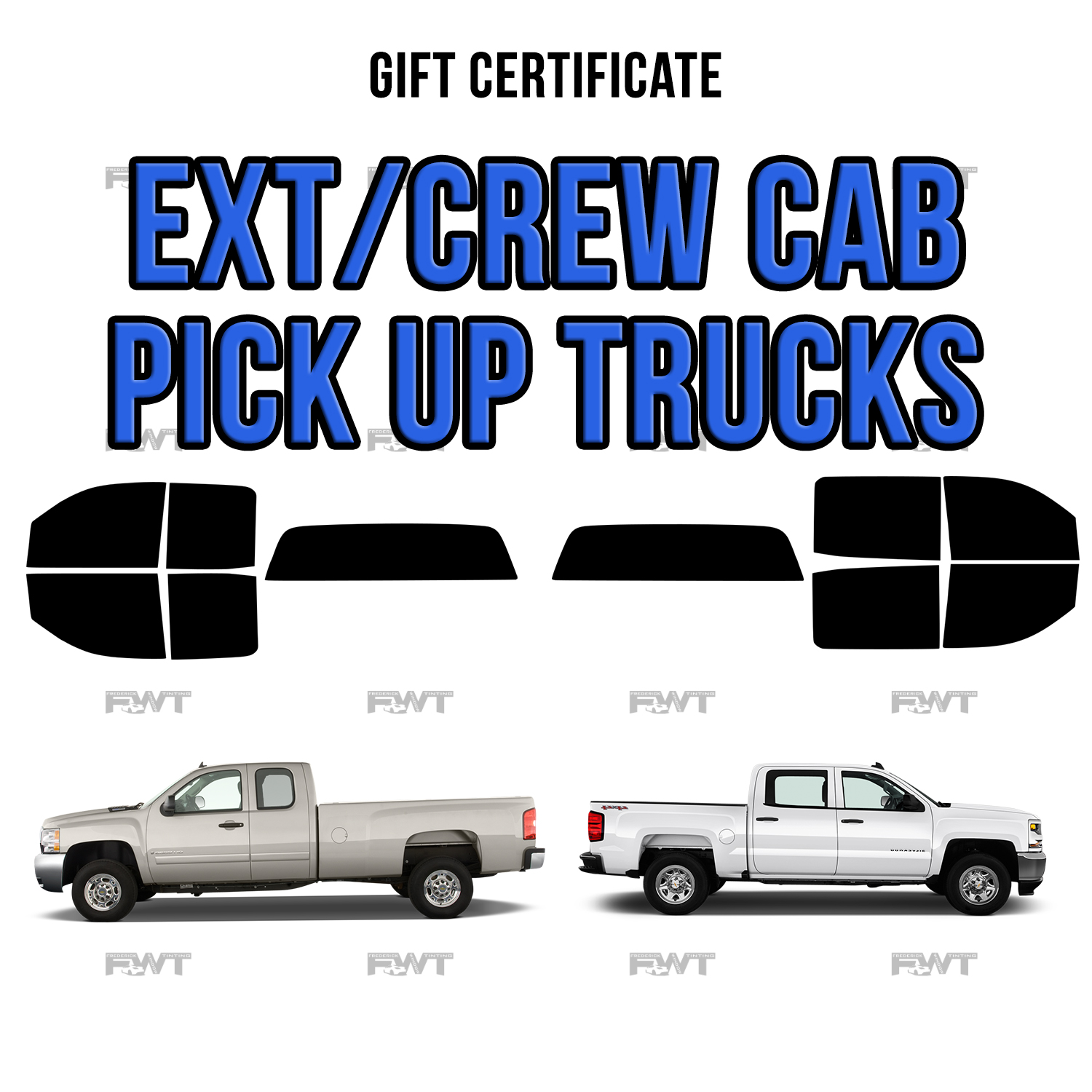 Ext/Crew Cab Trucks - $300.00